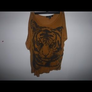 Mustard Yellow Tiger Shirt